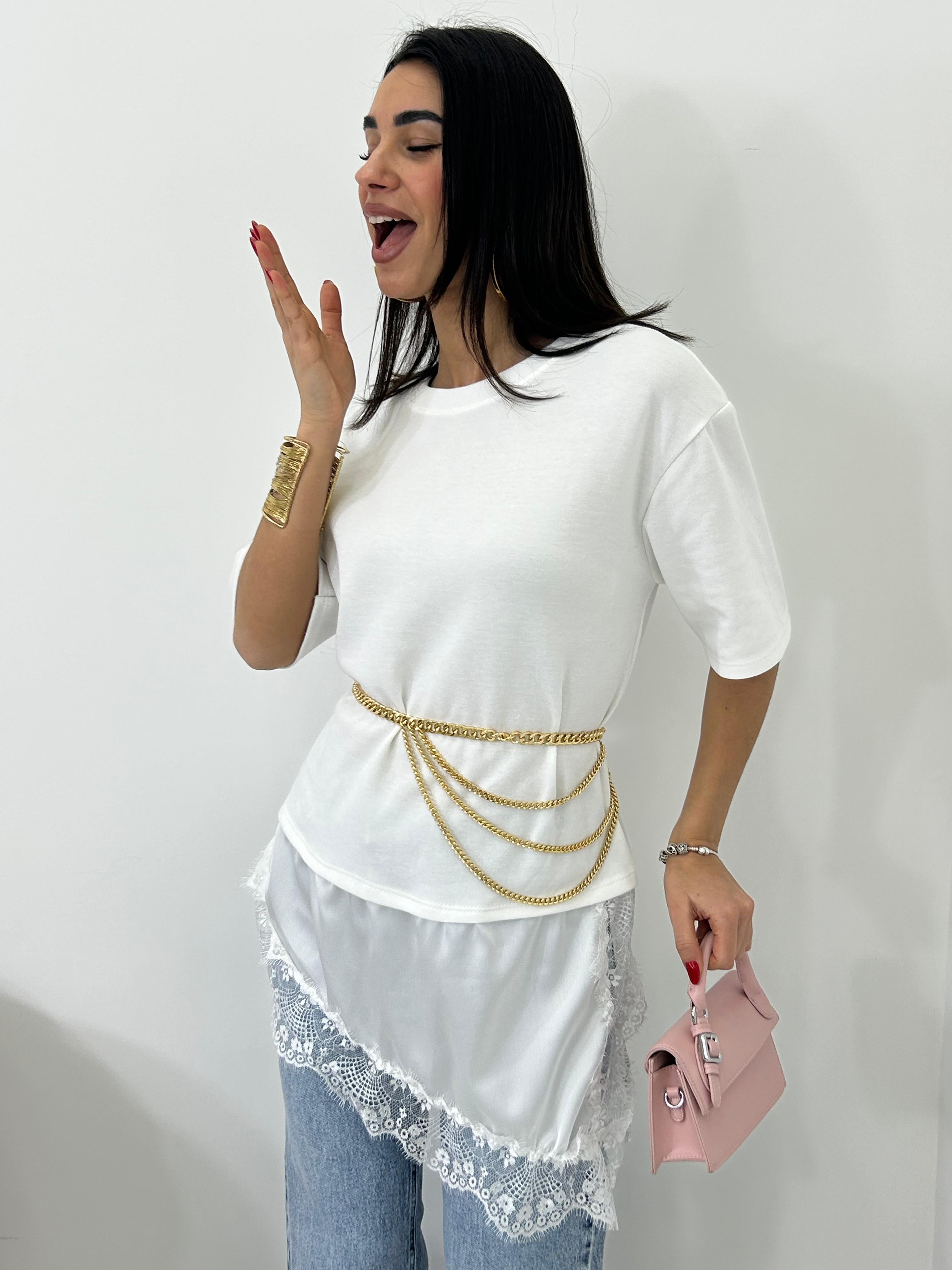 T-SHIRT DELICATE HEM NEW PE/26
