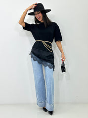T-SHIRT DELICATE HEM NEW PE/26