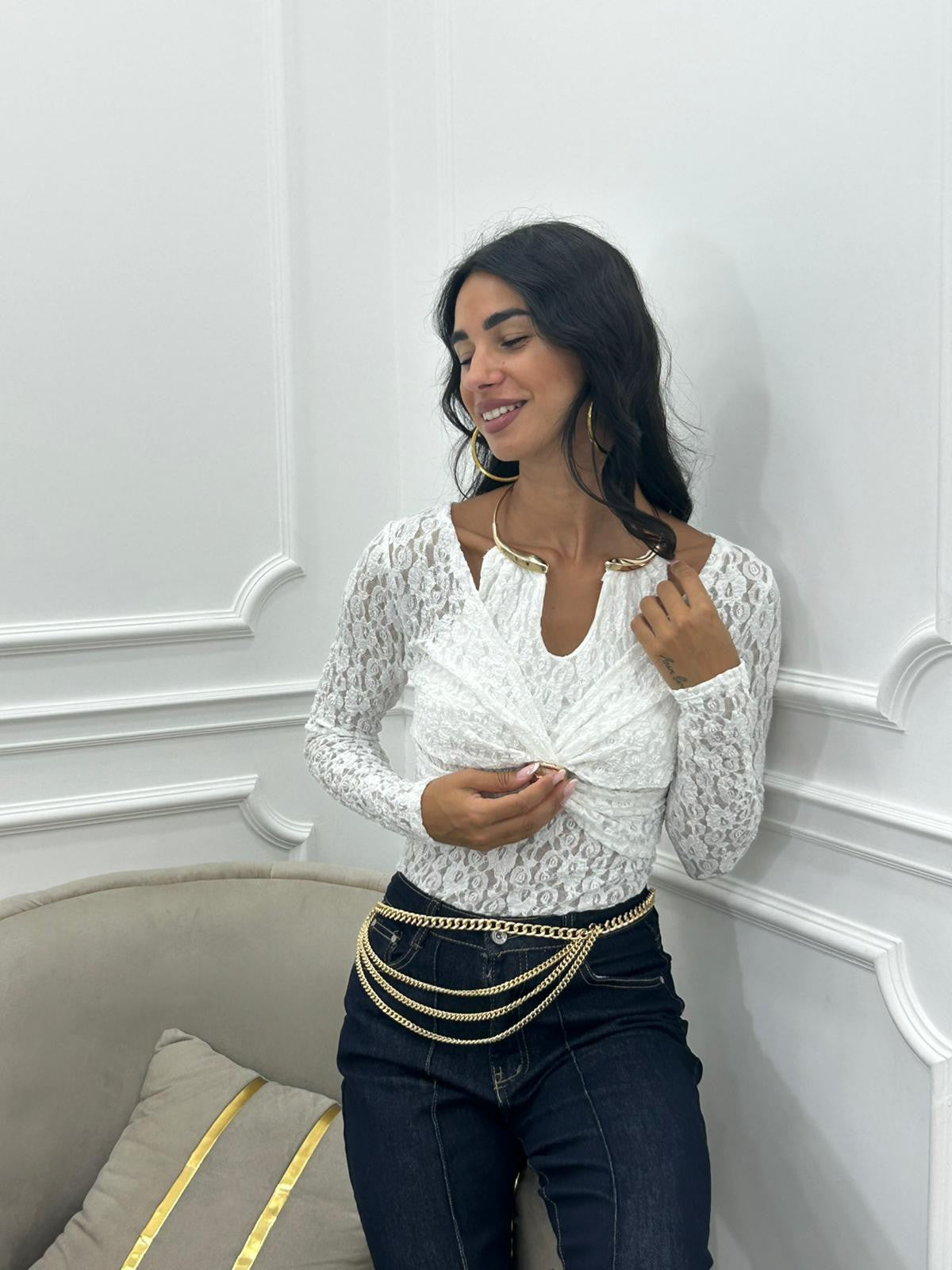 MAGLIA PIZZO LUXURY NEW AI/27