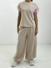 COORDINATO PIUMA GLAM NEW PE/26