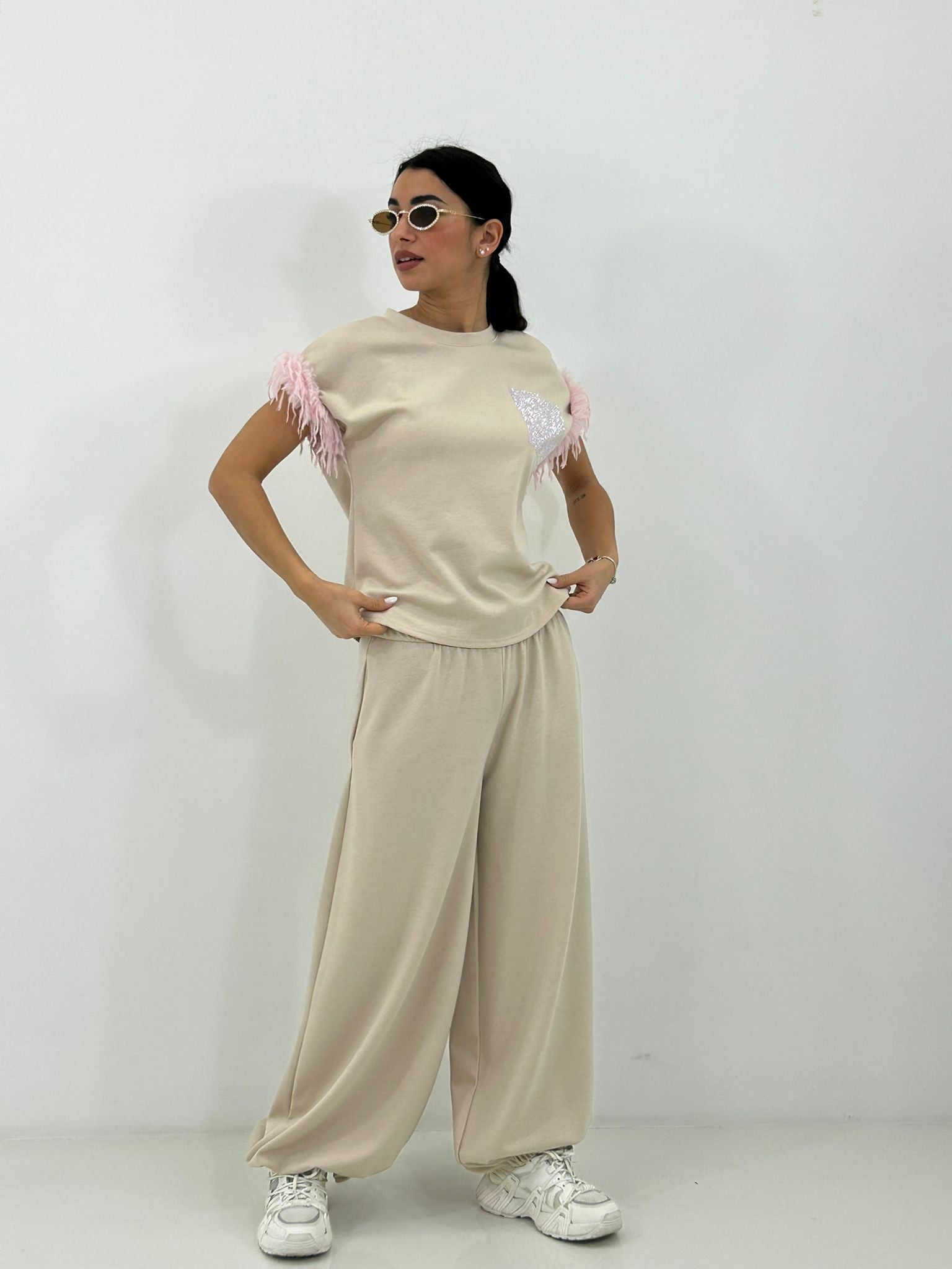 COORDINATO PIUMA GLAM NEW PE/26