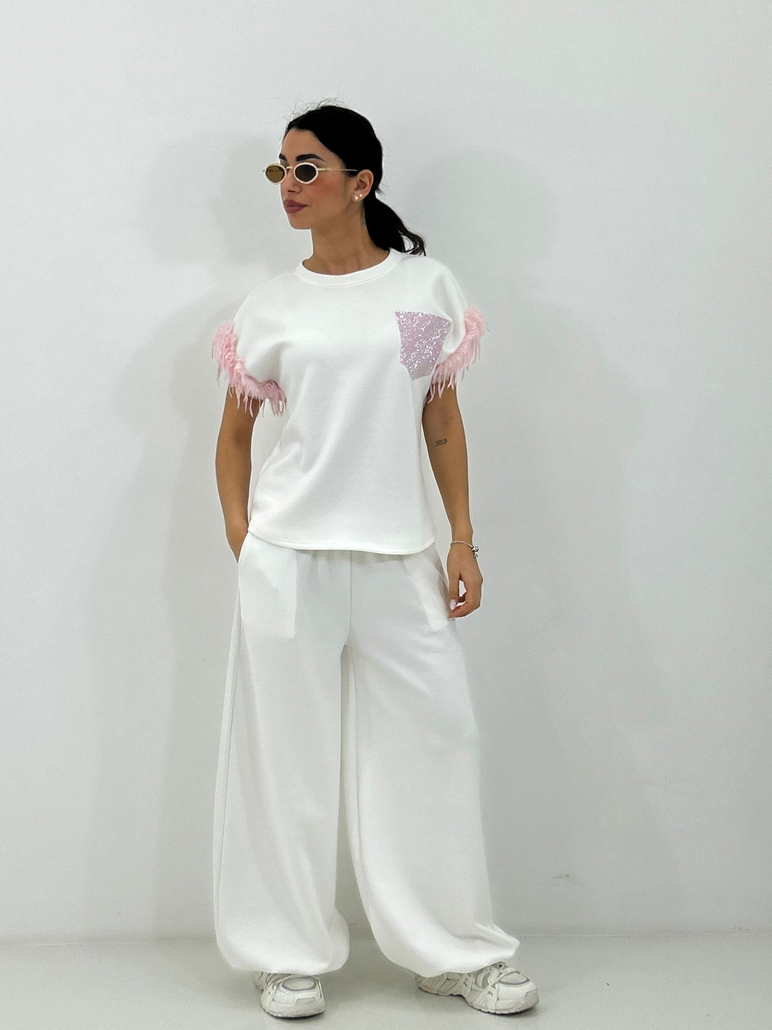 COORDINATO PIUMA GLAM NEW PE/26