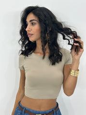 T-SHIRT CROP NEW PE/26