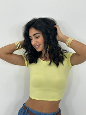 T-SHIRT CROP NEW PE/26