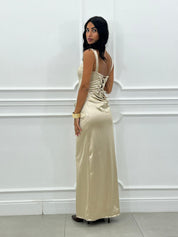 ABITO SATIN DRAPE NEW AI/27