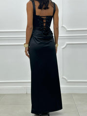 ABITO SATIN DRAPE NEW AI/27