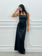 ABITO SATIN DRAPE NEW AI/27