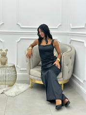 ABITO SATIN DRAPE NEW AI/27