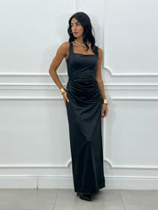 ABITO SATIN DRAPE NEW AI/27
