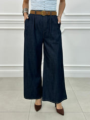 PANTALONE PALAZZO DENIM  NEW PE/26