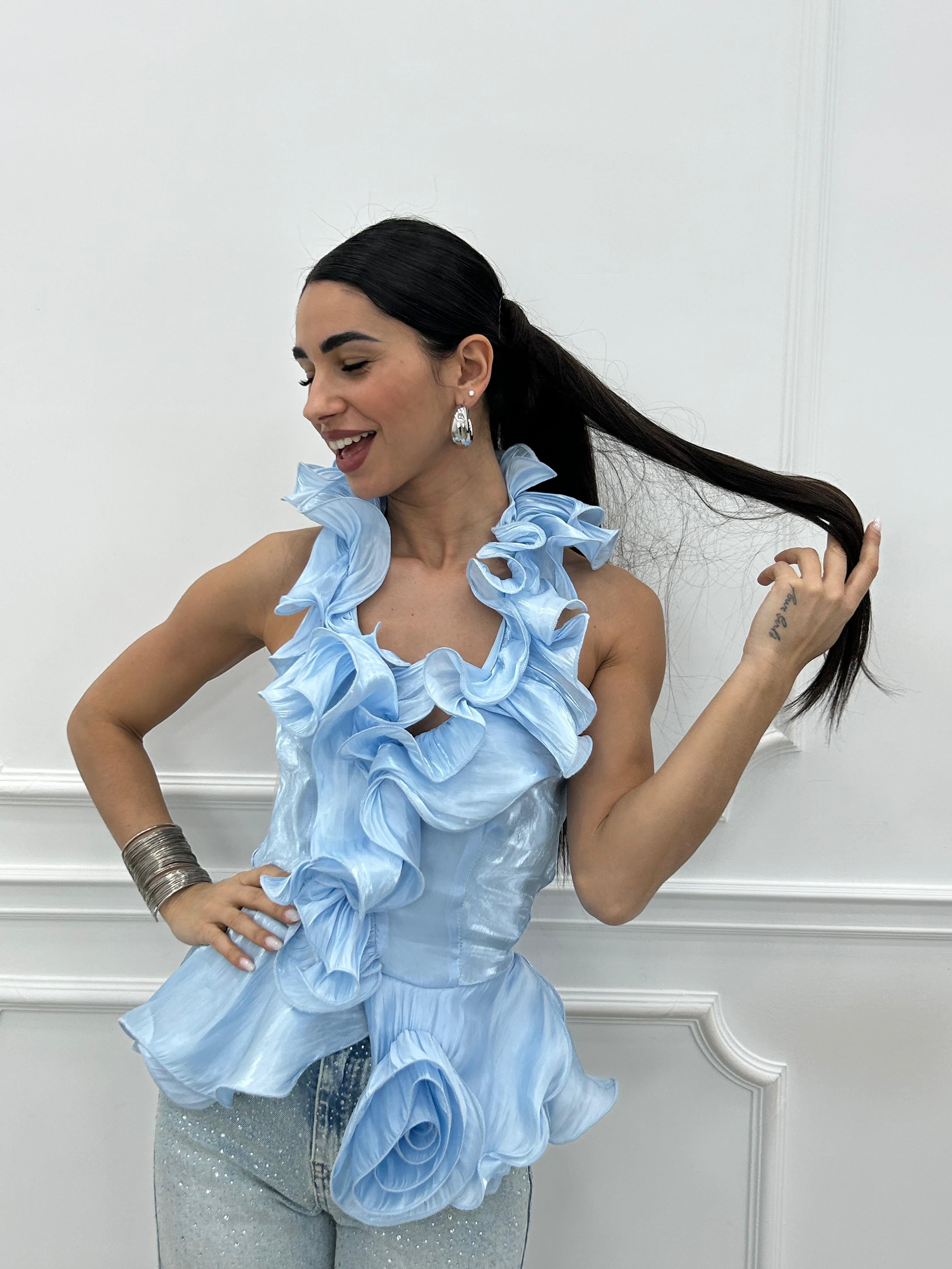 TOP CON ROUCHE NEW PE/26