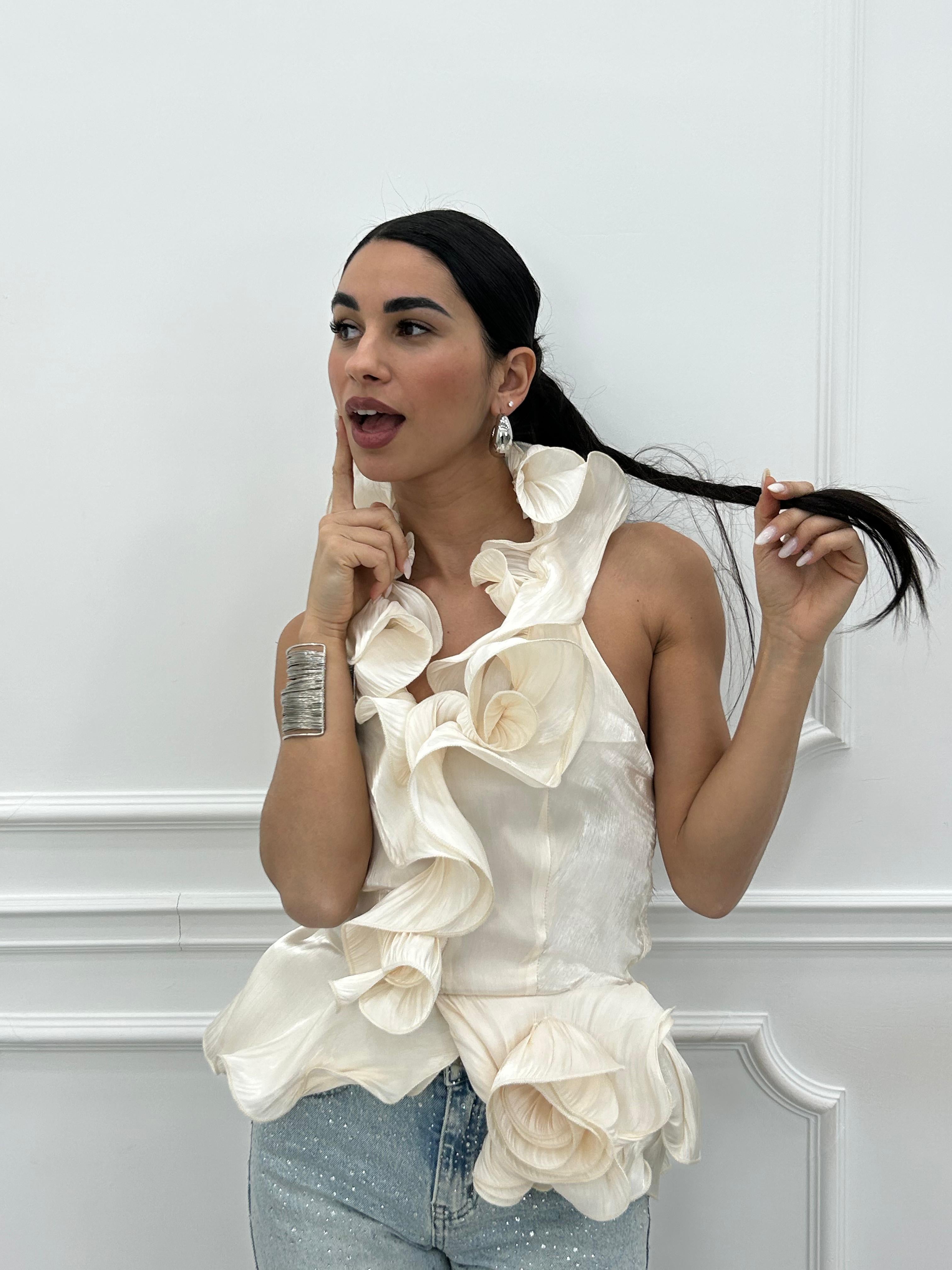 TOP CON ROUCHE NEW PE/26