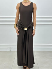 ABITO LUNGO OPEN BACK CHIC NEW P/E26