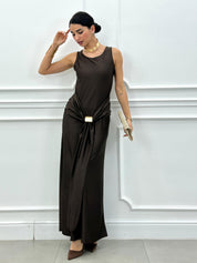 ABITO LUNGO OPEN BACK CHIC NEW P/E26