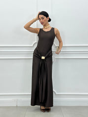 ABITO LUNGO OPEN BACK CHIC NEW P/E26