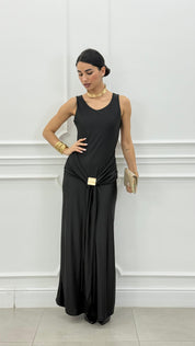 ABITO LUNGO OPEN BACK CHIC NEW P/E26