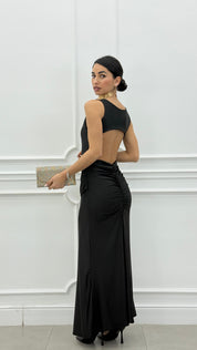 ABITO LUNGO OPEN BACK CHIC NEW P/E26