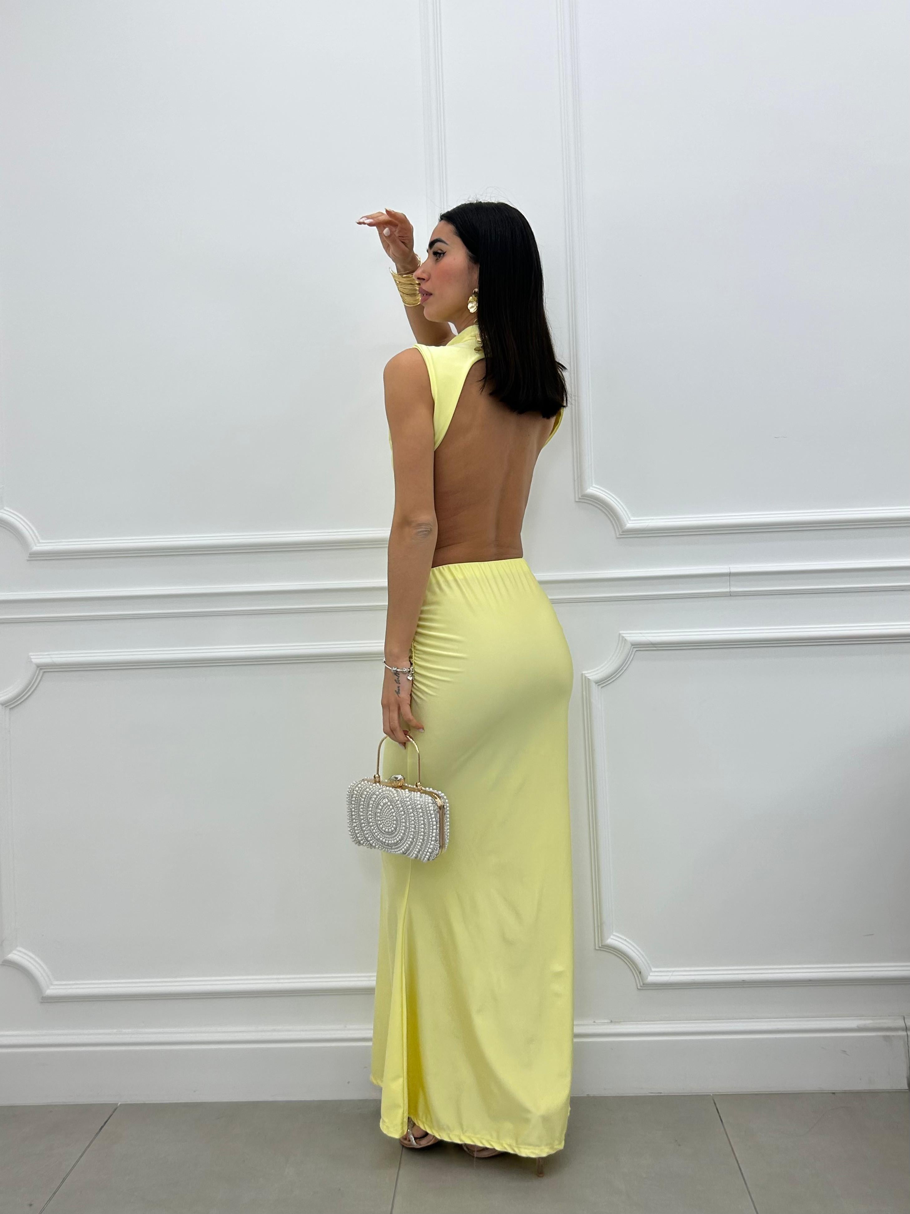 ABITO BACKLESS DRESS NEW PE/26