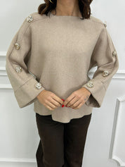 MAGLIONE CHIC BUTTON NEW AI26