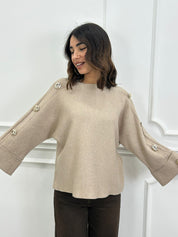 MAGLIONE CHIC BUTTON NEW AI26