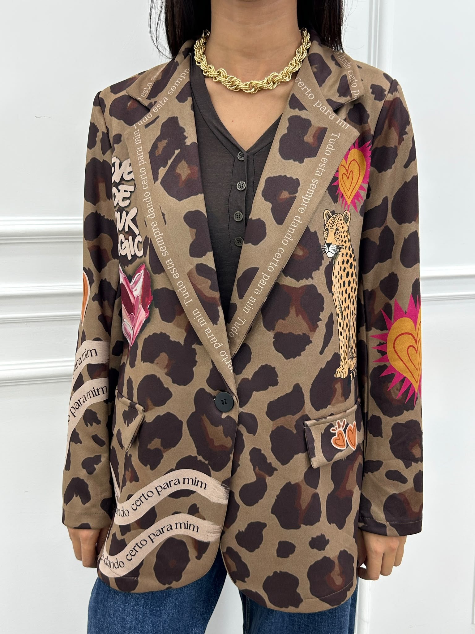 GIACCA LEOPARD NEW AI/27