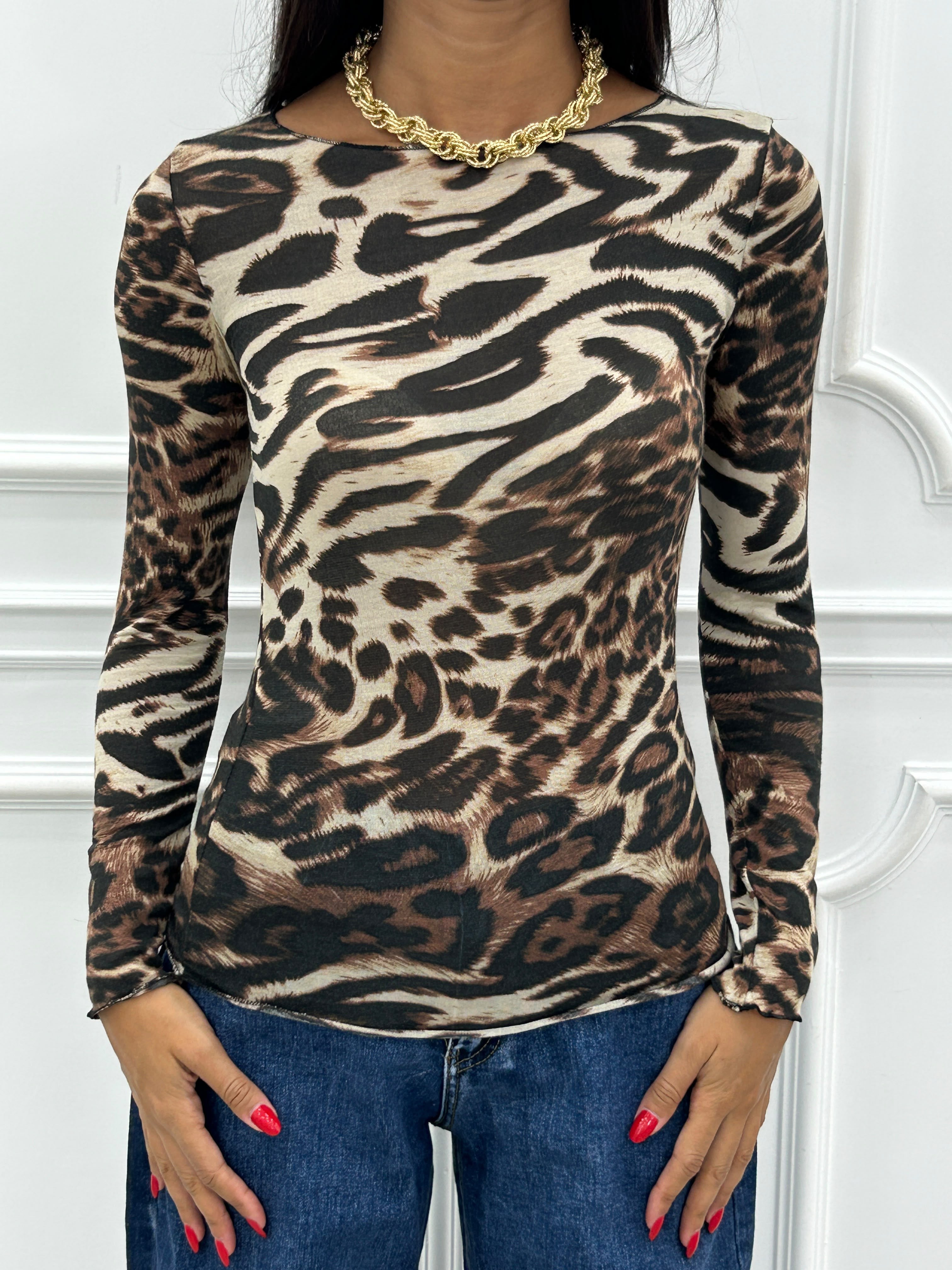 T-SHIRT MACULATA NEW AI/27