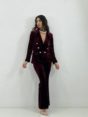 COORDINATO VELVET SUIT NEW AI26