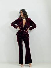COORDINATO VELVET SUIT NEW AI26