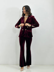 COORDINATO VELVET SUIT NEW AI26