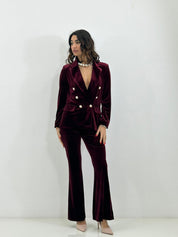 COORDINATO VELVET SUIT NEW AI26