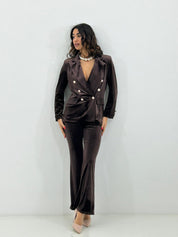 COORDINATO VELVET SUIT NEW AI26