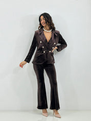 COORDINATO VELVET SUIT NEW AI26