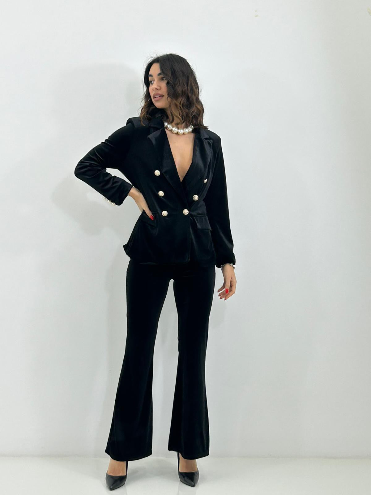COORDINATO VELVET SUIT NEW AI26