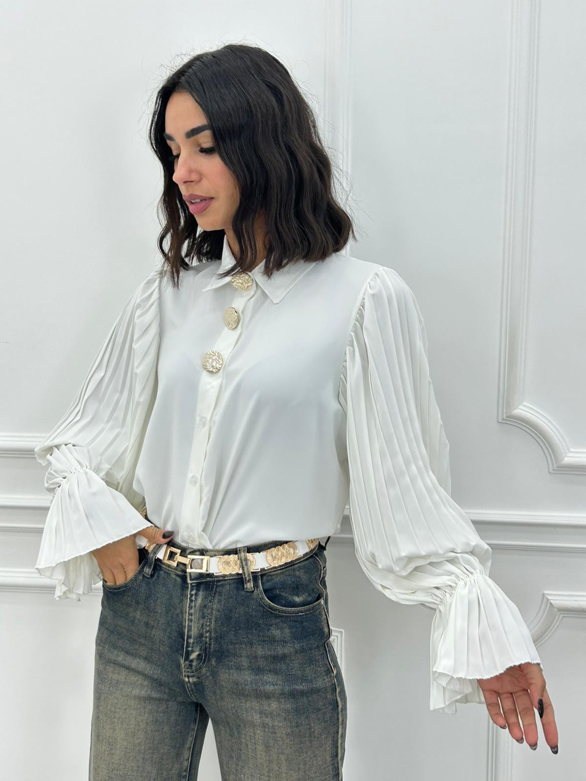 CAMICIA PETAL VEIL NEW AI26