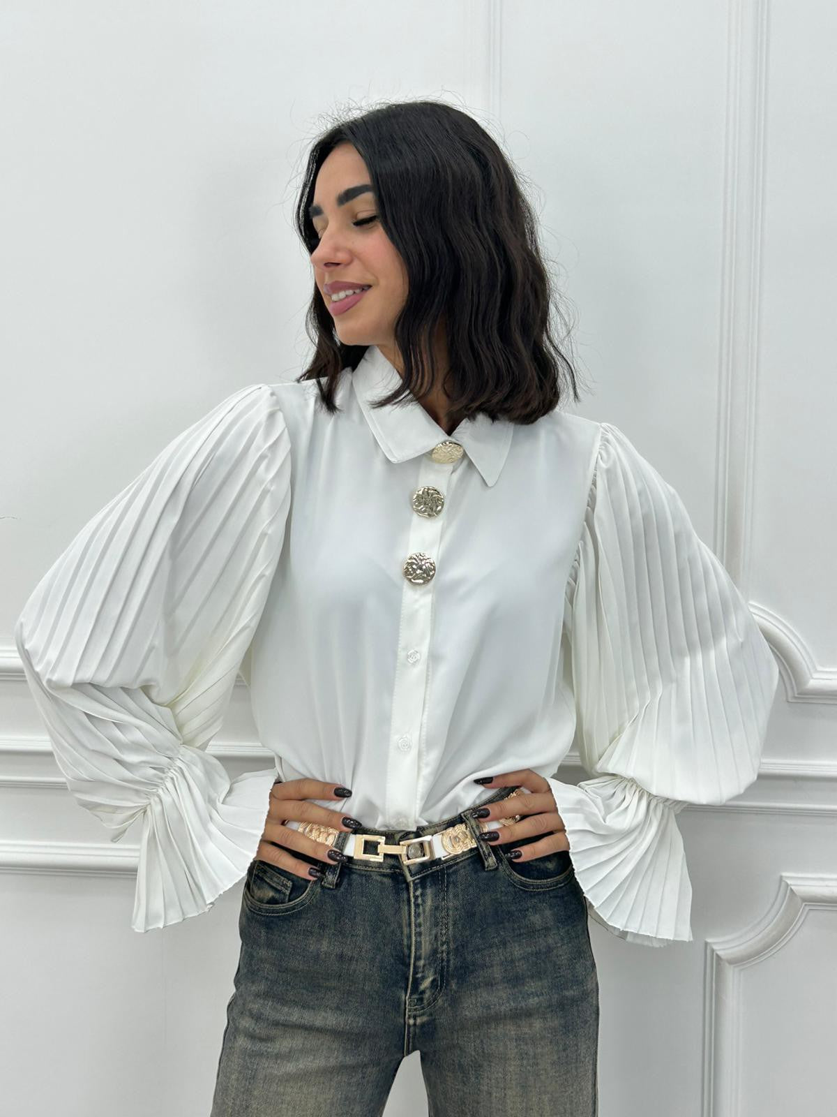 CAMICIA PETAL VEIL NEW AI26