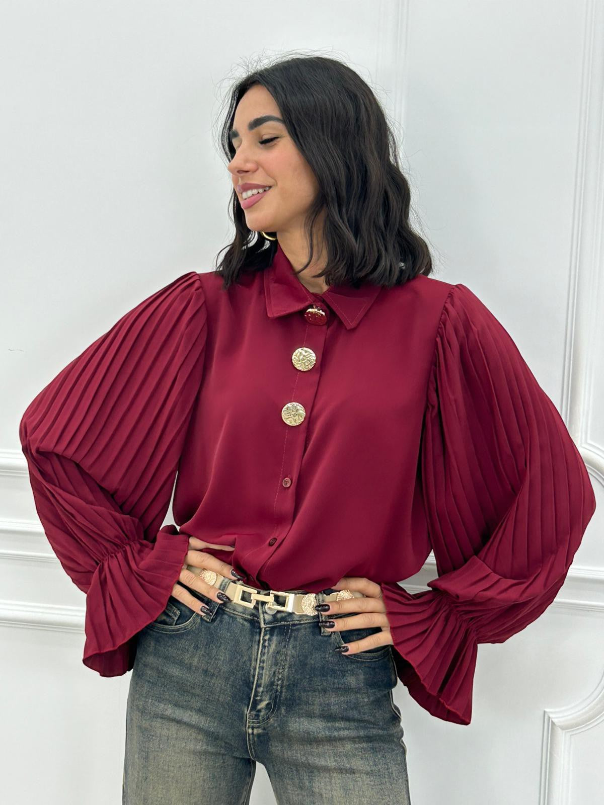 CAMICIA PETAL VEIL NEW AI26