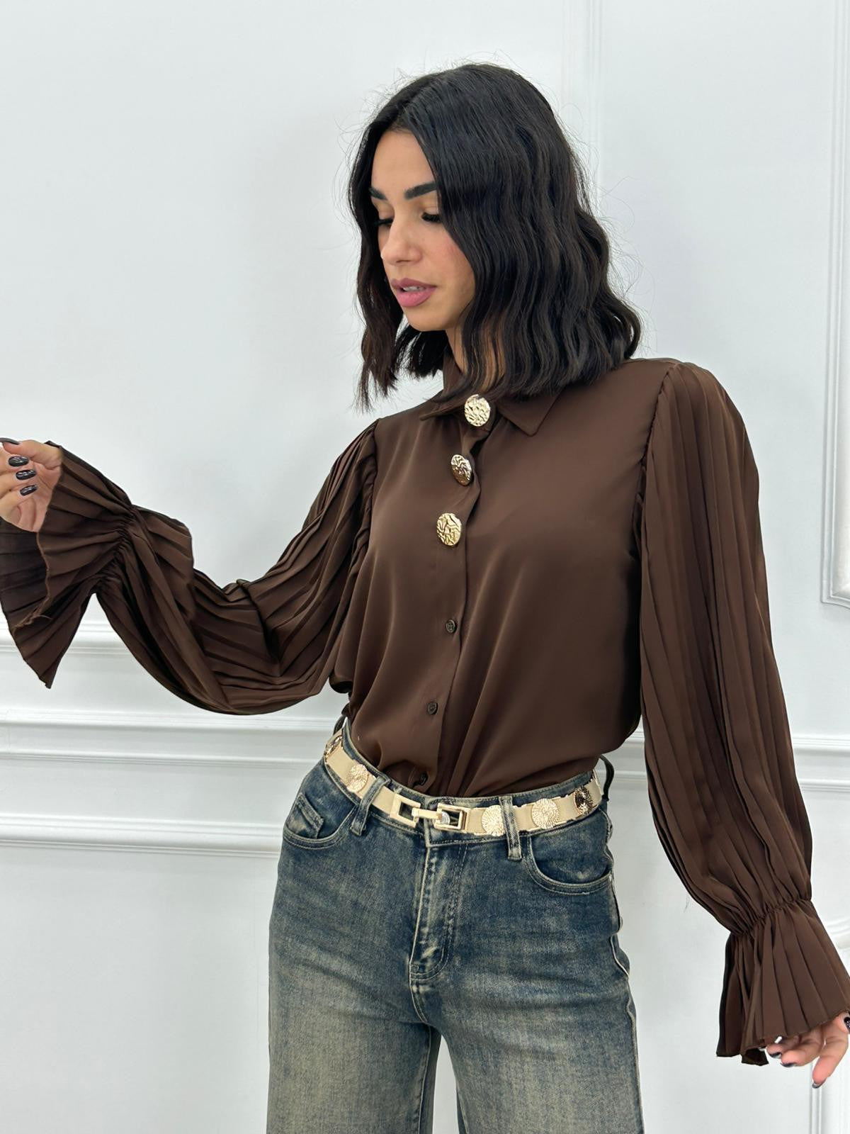 CAMICIA PETAL VEIL NEW AI26