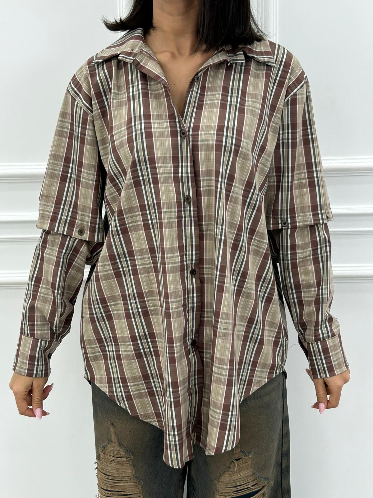CAMICIA STREET GRID NEW AI26