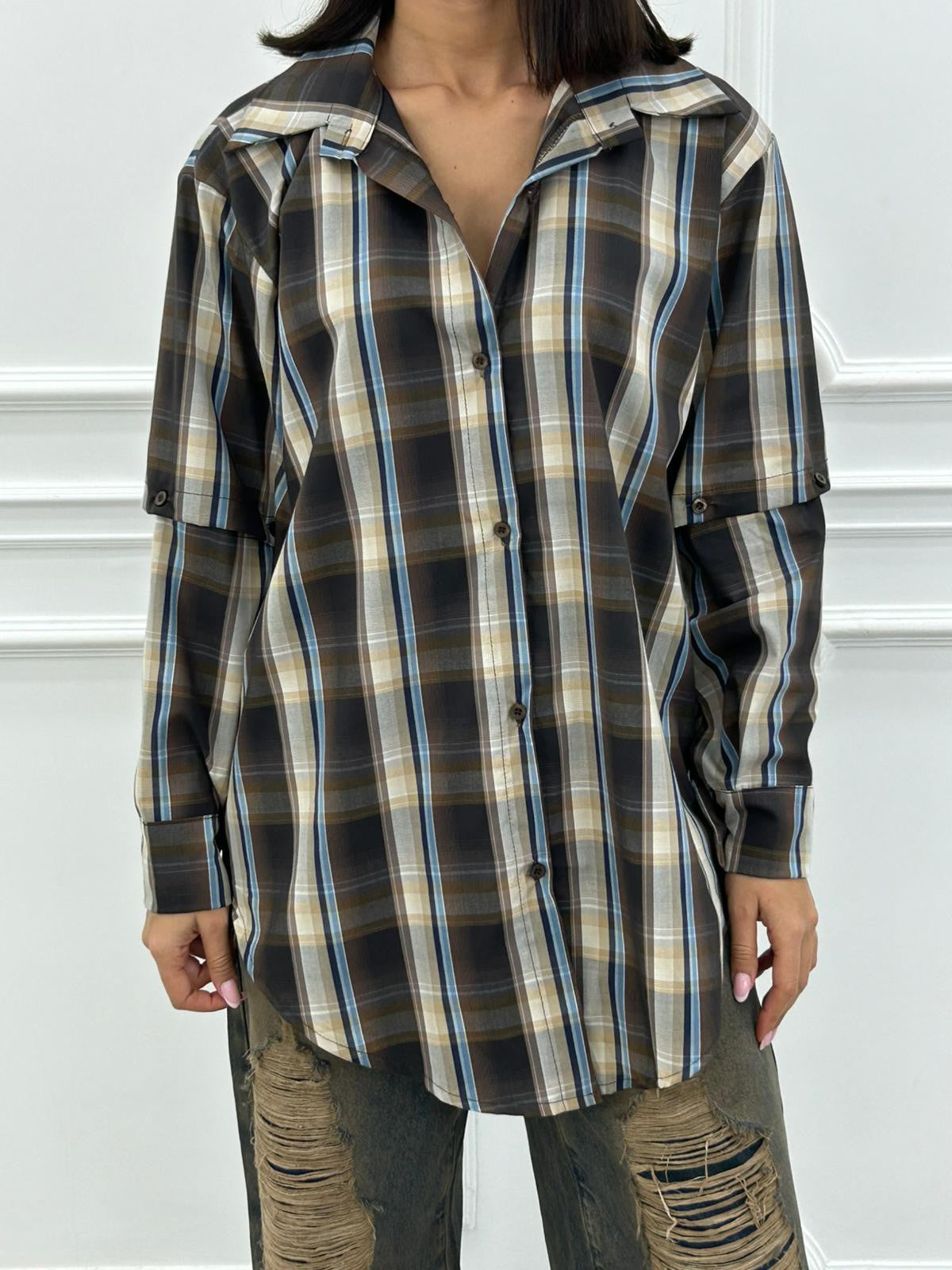 CAMICIA STREET GRID NEW AI26