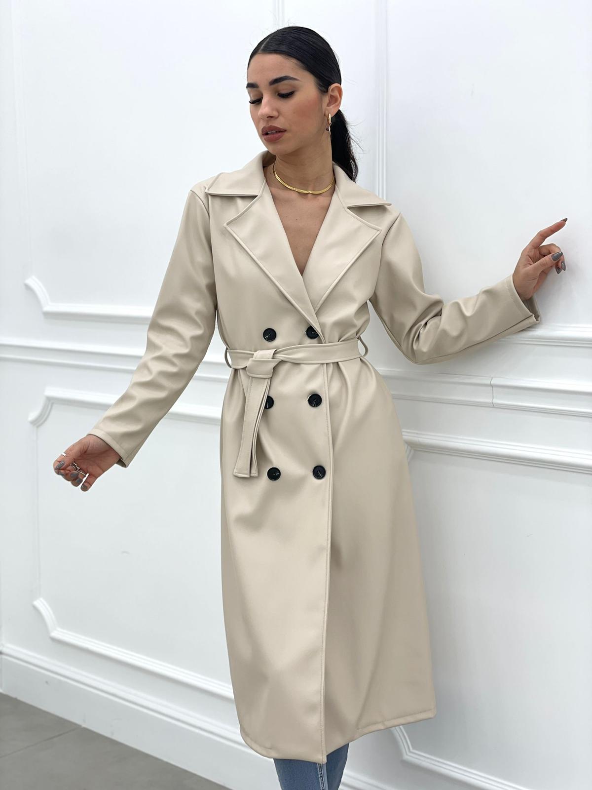 TRENCH IN ECOPELLE NEW COLLECTION
