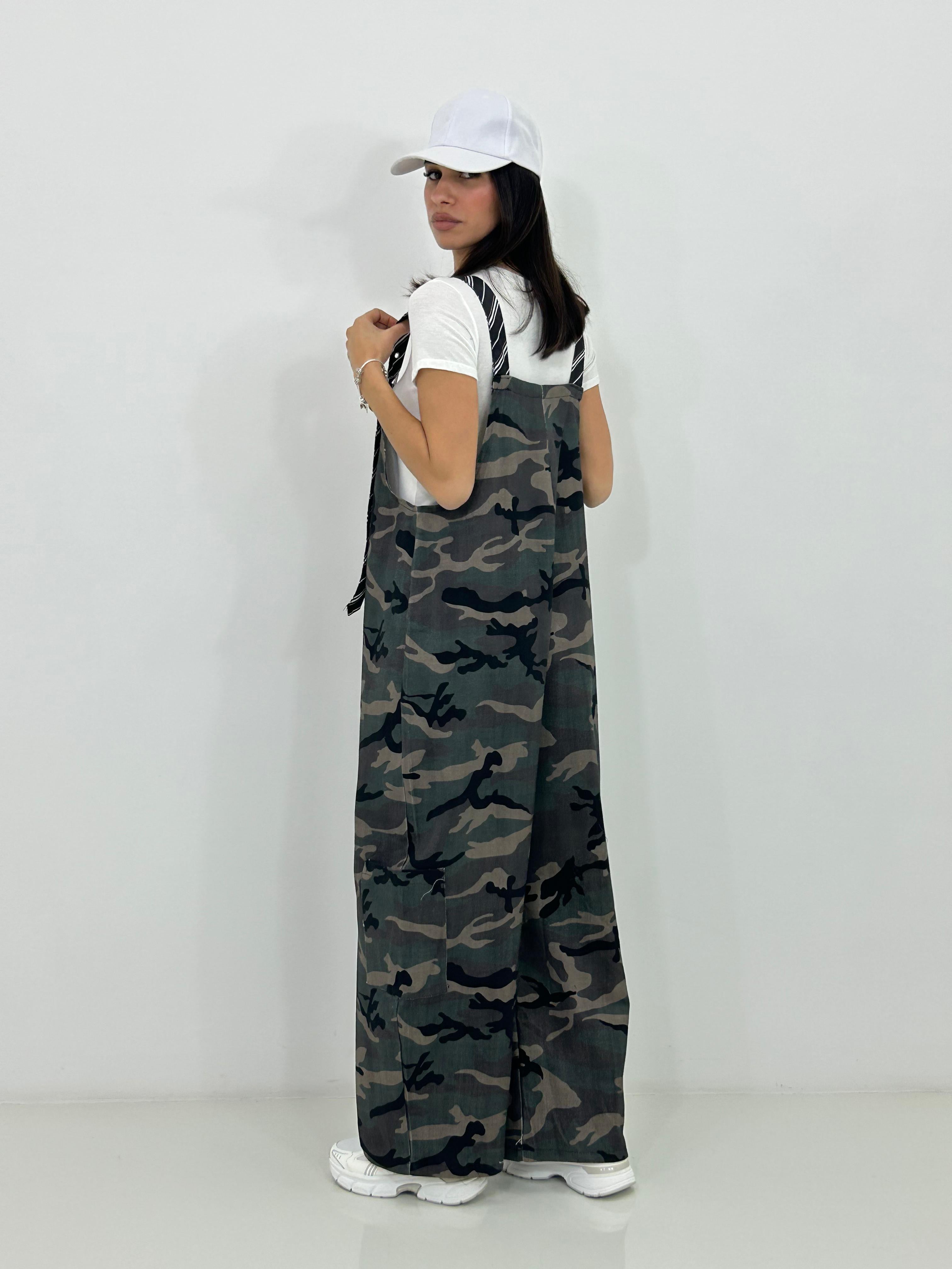 SALOPETTE CAMOUFLAGE NEW PE/26