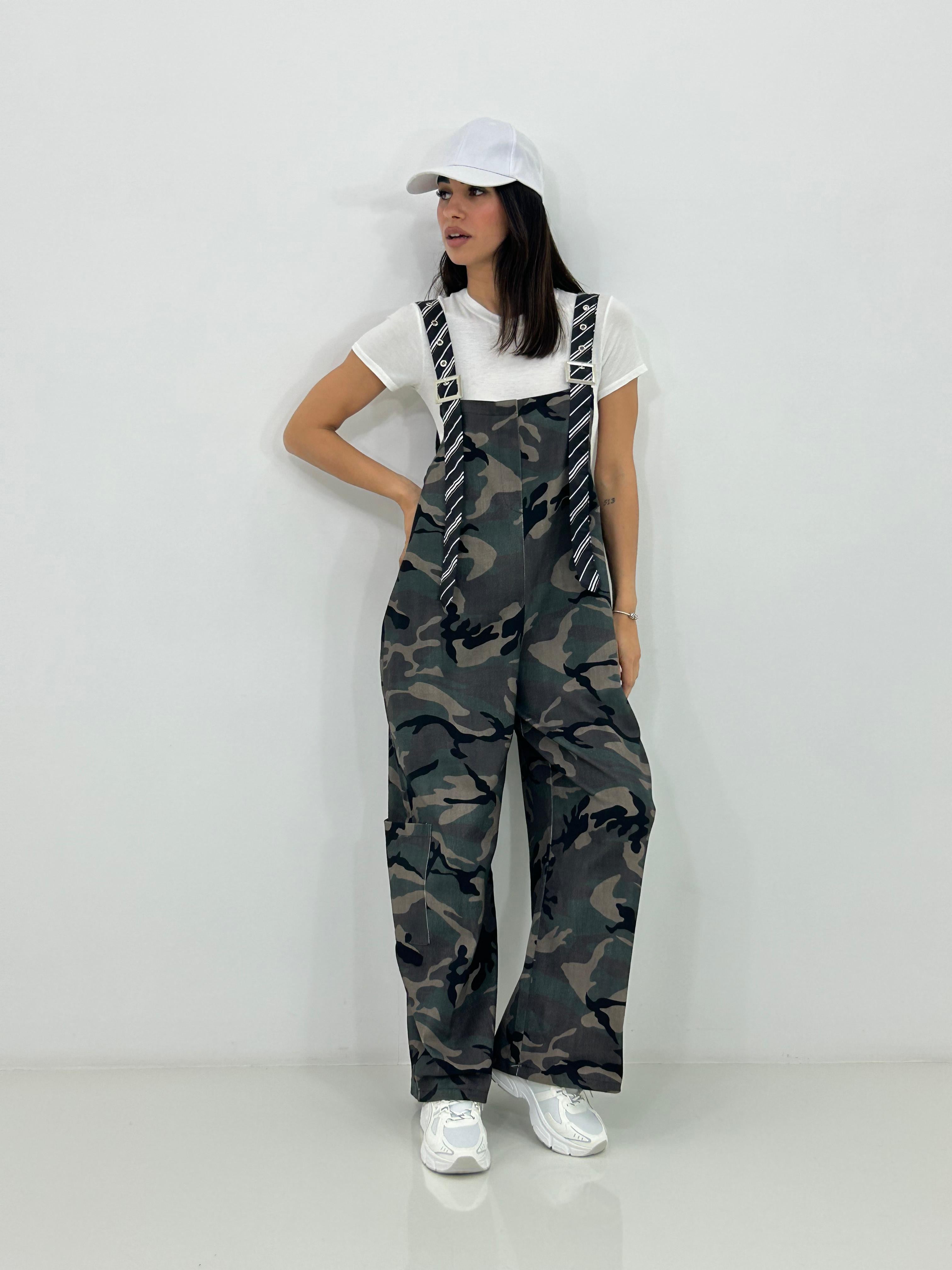 SALOPETTE CAMOUFLAGE NEW PE/26