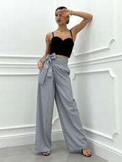 PANTALONE PALAZZO CON FIOCCO NEW COLLECTION