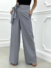 PANTALONE PALAZZO CON FIOCCO NEW COLLECTION