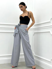 PANTALONE PALAZZO CON FIOCCO NEW COLLECTION