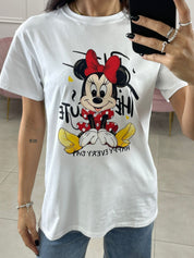 T-SHIRT STAMPA MINNIE NEW COLLECTION