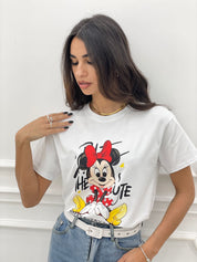 T-SHIRT STAMPA MINNIE NEW COLLECTION