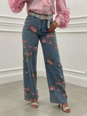 JEANS FANTASIA FLOREALE NEW COLLECTION