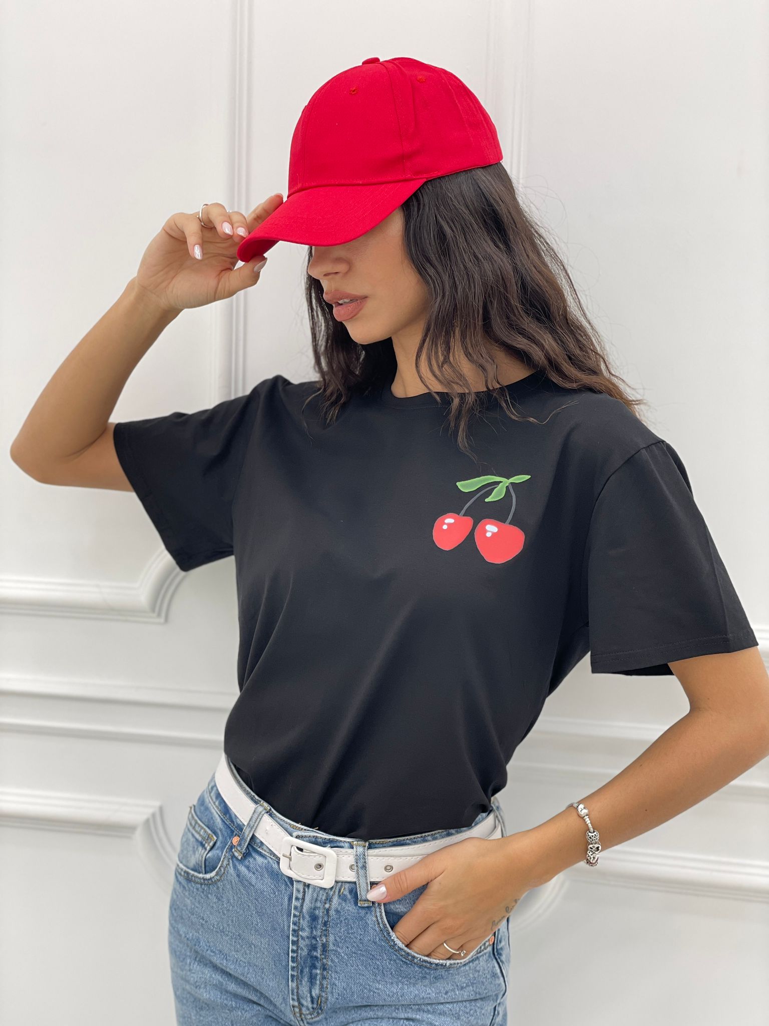 T-SHIRT STAMPA CHERRY NEW COLLECTION