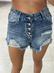SHORTS JEANS SFRANGIATO NEW COLLECTION